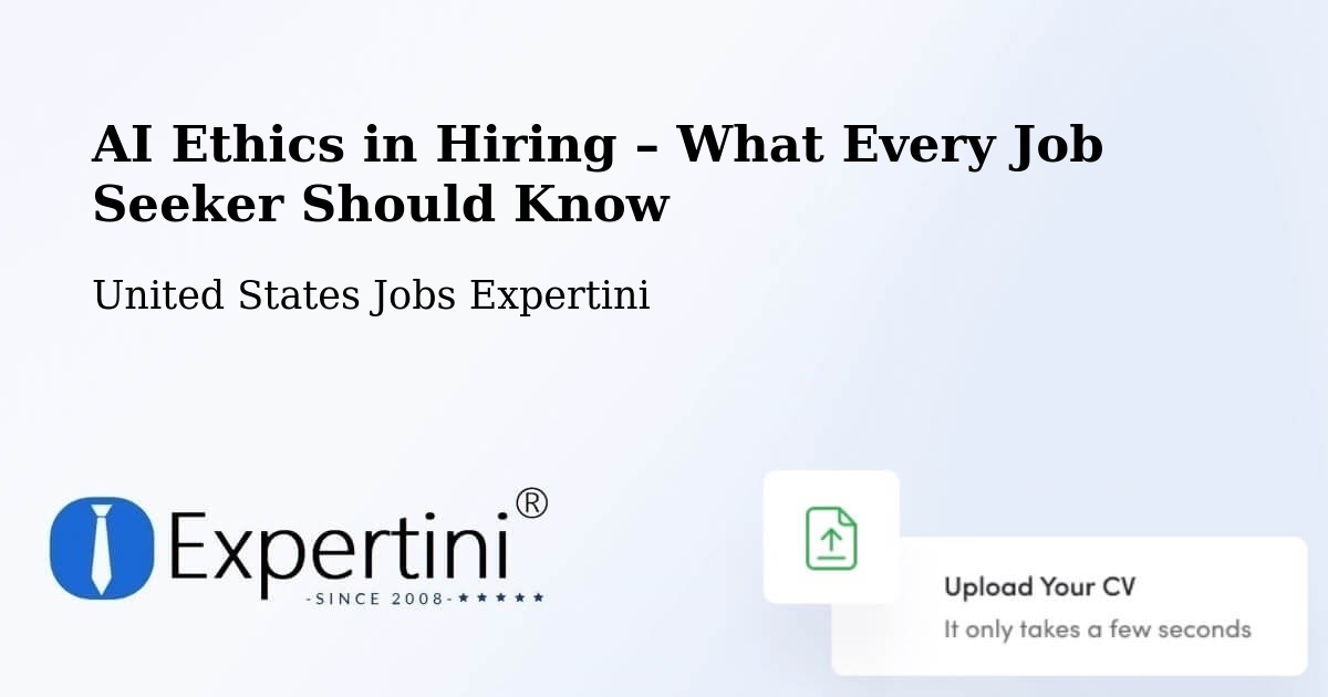 AI Ethics in Recruitment & Hiring – Newburgh - Newburgh, United States Jobs Expertini